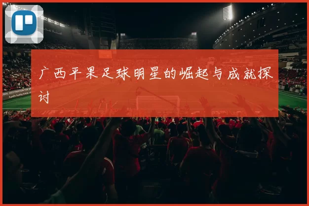 广西平果足球明星的崛起与成就探讨