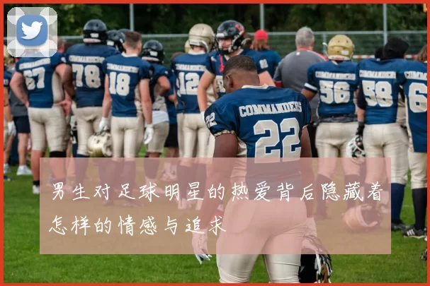 男生对足球明星的热爱背后隐藏着怎样的情感与追求