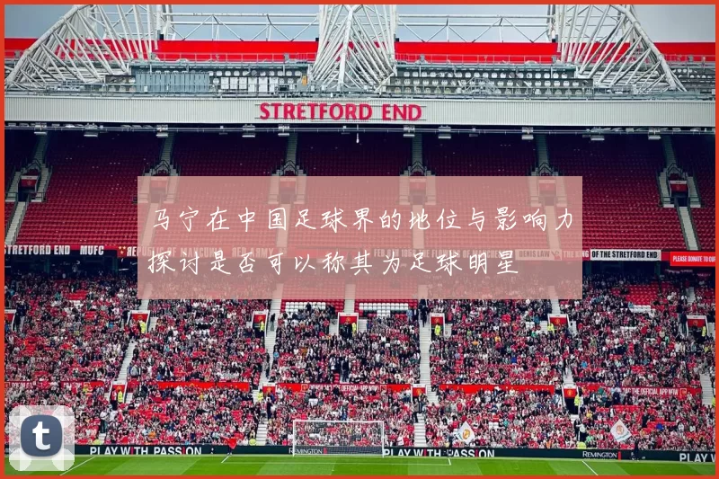 马宁在中国足球界的地位与影响力探讨是否可以称其为足球明星