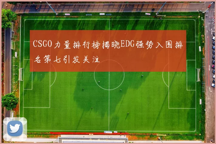 CSGO力量排行榜揭晓EDG强势入围排名第七引发关注
